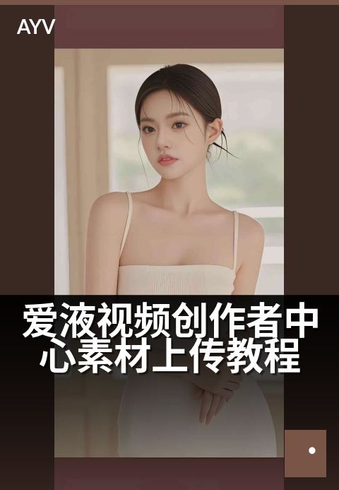 爱液视频创作者中心素材上传教程 - 零基础也能快速上手