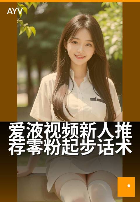 爱液视频新人推荐零粉起步话术 - 新手起步,3天开单秘诀
